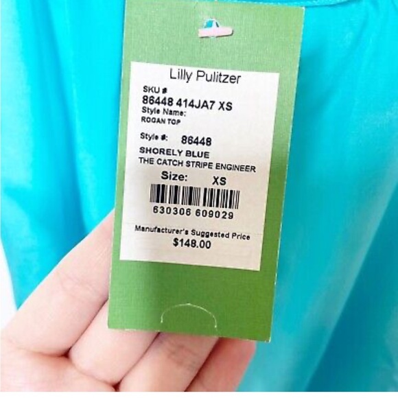 Lilly Pulitzer Rogan top Small - Picture 10 of 12